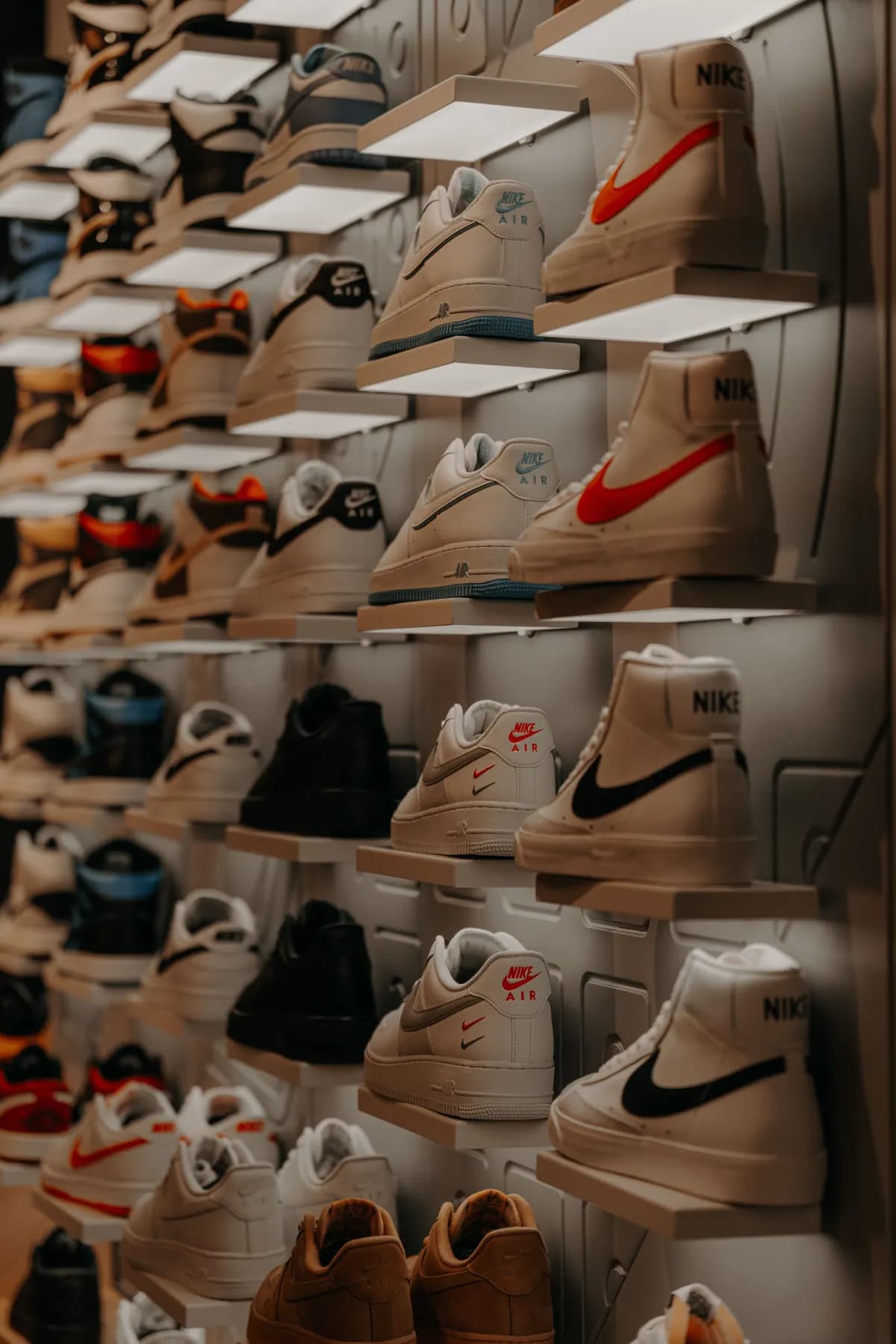 An independent shop preparing a new collection